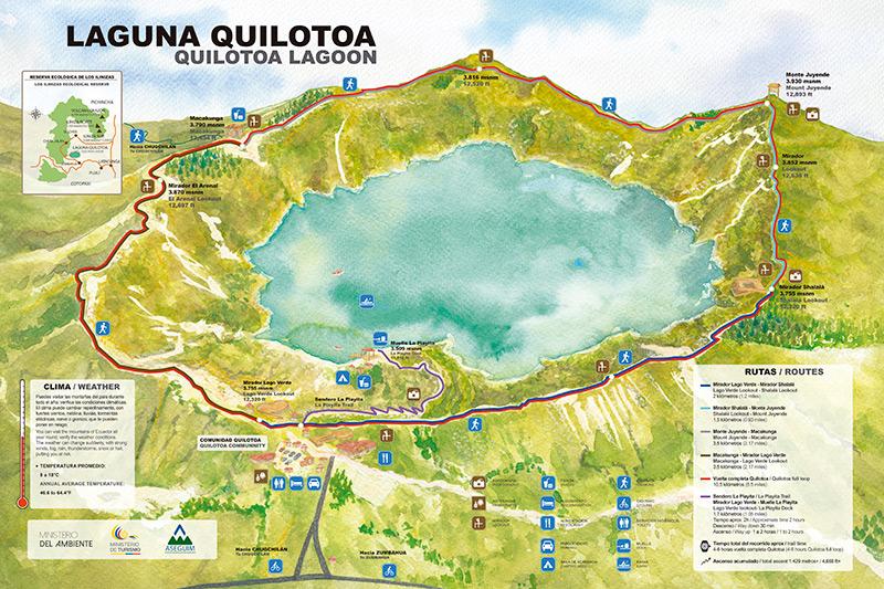 Quilotoa Crater